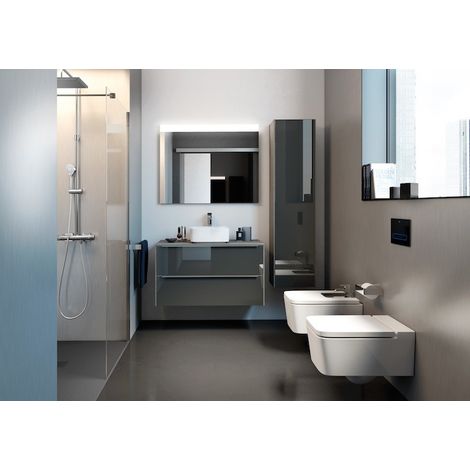 Roca Inspira - Lavabo sobre encimera 50x37 cm, blanco A327500000