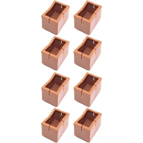 16 protections antichoc meubles, silicone/feutre, pour bureau (1/5)