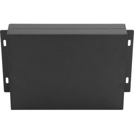 Boîtier de jonction électrique étanche en aluminium, type split, pour bricolage, noir (1/5)