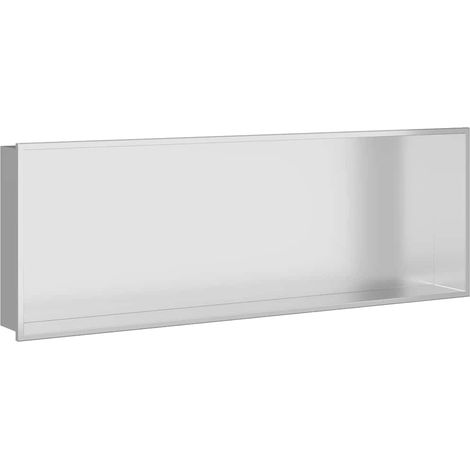 Maison Exclusive - Nicchia per doccia Argento 90 x 30 x 9,5 cm