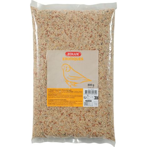 Graines oiseaux exotiques 800 g pour oiseaux - zolux (1/4)