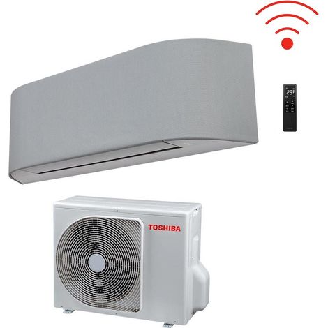 Klimaanlage Toshiba Inverter-Klimaanlage HAORI 16000 (15000) btu R-32 RAS-B16N4KVRG-E Wi-Fi Integrated A++ Hellgrau/Dunkelgrau - NEU Hellgrau Dunkelgrau,R-32