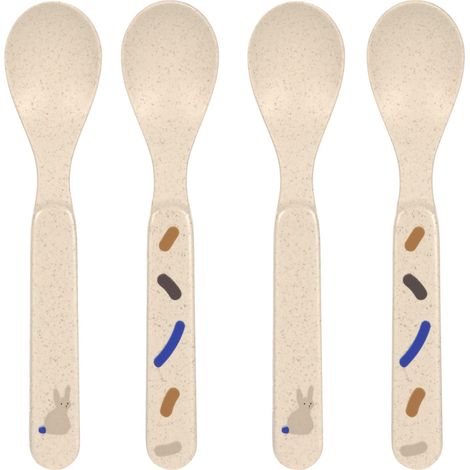 Couverts pour enfants Set de cuillères pour enfants 4 pièces sans BPA/Spoon Set 4 pcs PP/Cellulose royal blue (1/4)