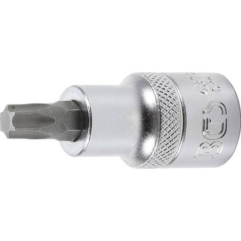 Douille à Embouts 12,5 mm (1/2) Profil T Torx T45 - Acier Résistant - Précision et Durabilité - D-Work