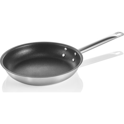 Poêle antiadhésive COOKWARE 21 Ø 28 cm H 5,5 cm inox 18/10 - Was Germany (1/2)
