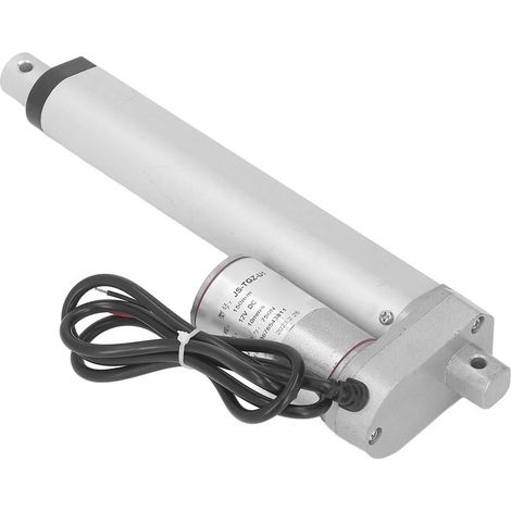 Vérin électrique 12V DC 750N Course 150mm Actionneur Linéaire pour Système de Levage Blanc avec Télécommande et Contrôleur (1/5)