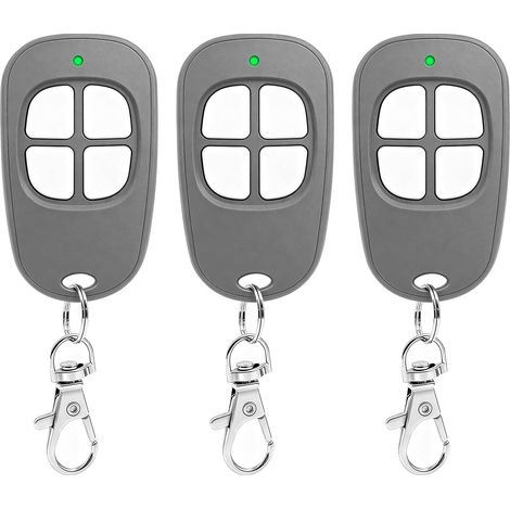Telecommande Portail, 433,92 MHz Télécommande 4 canaux Bip Portail Porte De Garage (1/5)