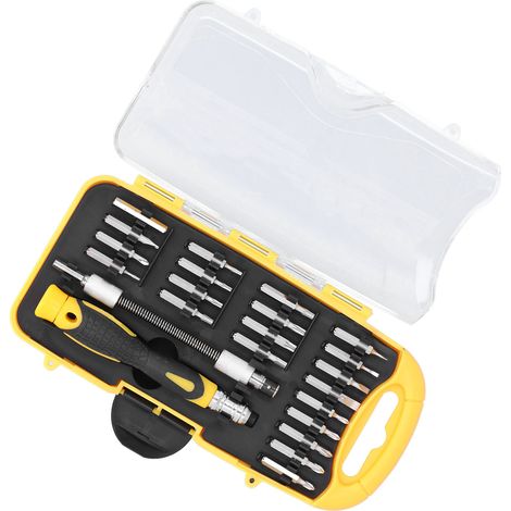 Kit de tournevis à cliquet 24 en 1 Sk-1161 pour la réparation d'ordinateurs portables et de PC (1/5)