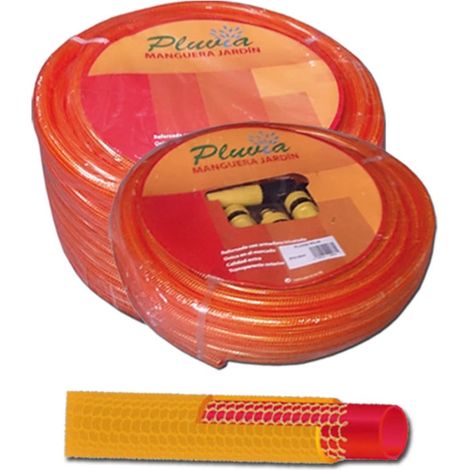 Tubo Pluvia Tri.Lar Treccia Rosso 25x50 Rotolo 1" 25x29