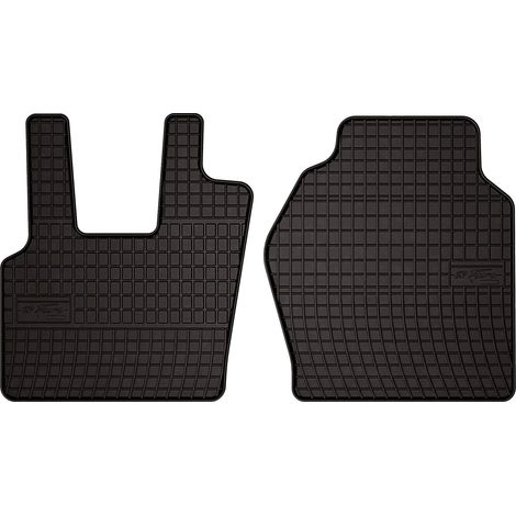 Tappetini in gomma per auto: camion Scania R (2015-) - neri, su misura