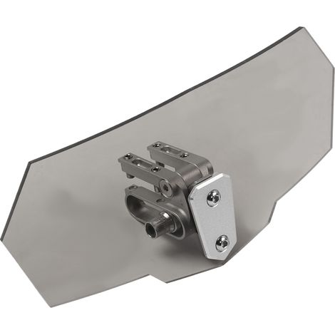 Verstellbare Universal-Motorradwindschutzscheibe, schwarzer Windabweiser, verstellbare Windschutzscheibe. (1/5)