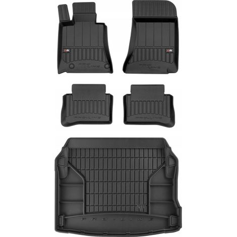 Set di tappetini in gomma 3D per Mercedes CLS C218 Berlina 2010-2017 (1/5)
