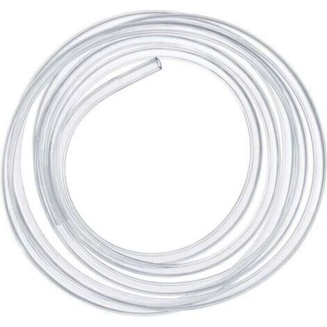 Flexibler PVC-Schlauch, transparenter Kunststoffschlauch, Aquariumschlauch, 3 Meter, 10 × 12 mm, für Badewanne, Schwimmbad, Aquarium, Sprühgerät (1/5)