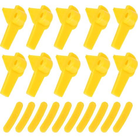 20 pièces Tête de démontage pour démonte-pneu Insert en forme de canard Protecteur de jante (1/5)