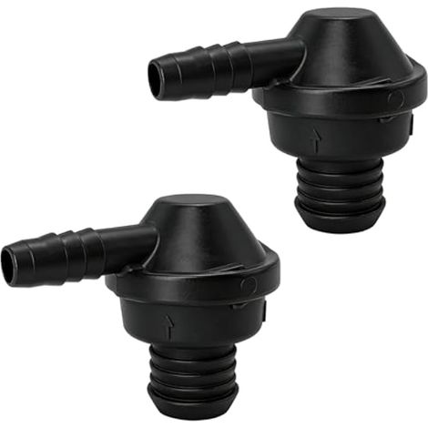 Lot de 2 Clapets de Dépression Unidirectionnels, OEM 030103175B 34331161300, Soupape Anti-Retour pour Reniflard Et Servofrein, Compatible avec de nombreux véhicules. (1/5)