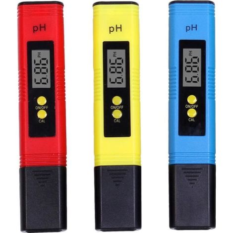 pH-mètre numérique, conçu pour la vérification régulière de l'acidité des échantillons liquides à usage domestique.-AquaForge (1/4)