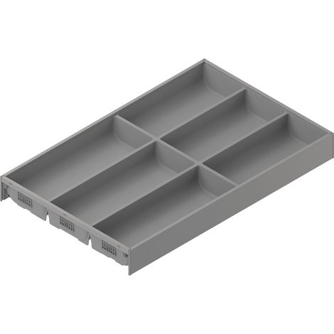 BLUM AMBIA-LINE Besteckeinsatz NL500mm,B300mm, Stahl indiumgrau