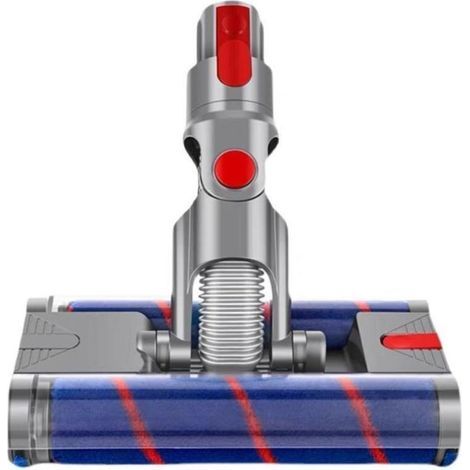 Tête D\'aspirateur De Rechange Compatible Avec Les Moteurs Dyson V7, V8, V10, V11, Avec Rouleau Souple Et Brosse Double Rouleau. (1/4)