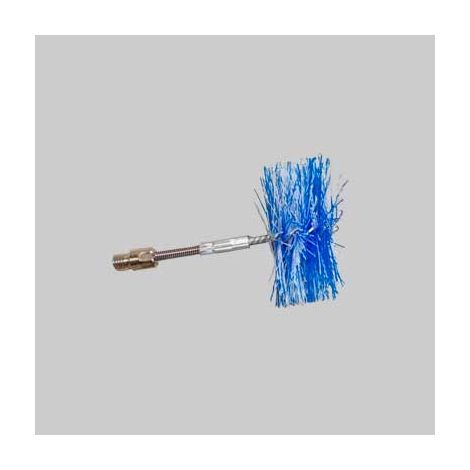 scovolo di ricambio flessibile per kit pulipellet professionale ideal star ø 80 mm