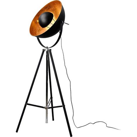 Floor Lamp 'Mineva' made of Metal for Living Room & Dining Room (1/5)