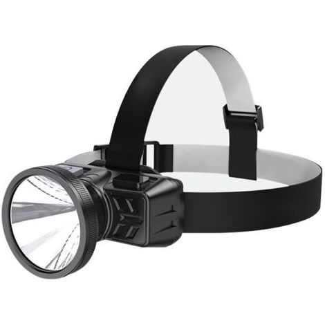 Hochleistungsfähiges, wiederaufladbares Stirnband mit großer Reichweite 2,5-W-Stirnlampe mit 3 Stunden Akkulaufzeit (1/4)