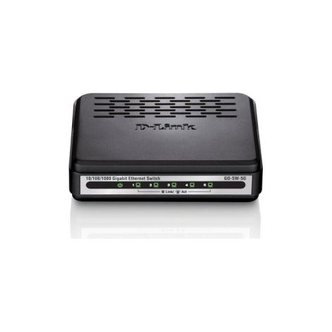 Switch D-Link GO-SW-5G 5 Puertos/ RJ-45 10/100/1000