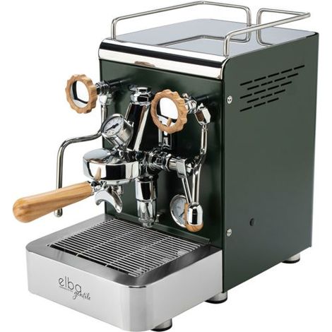 Elba Gentile tannengrün RAL6009 Siebträgermaschine