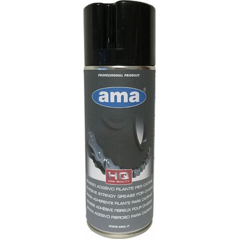 Lem Select – Spray de graisse pour chaîne 400ml – Lubrifiant haute adhésivité – Résistance aux hautes pressions – Pénètre les mécanismes à grande vitesse