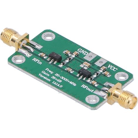 Amplificateur RF Large Bande 20‑3000MHz à Faible Bruit pour Applications Électroniques (1/5)