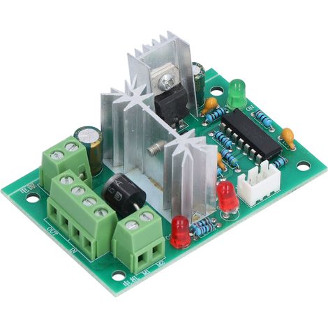 Variateur de vitesse pour moteur DC, régulateur PWM haute efficacité, plage de vitesse étendue, interrupteur de contrôle 10-30V (1/5)