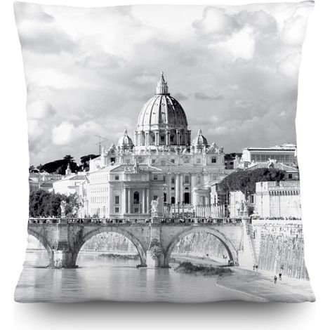 Coussin cathédrale de Londres - 45 cm x 45 cm (1/5)