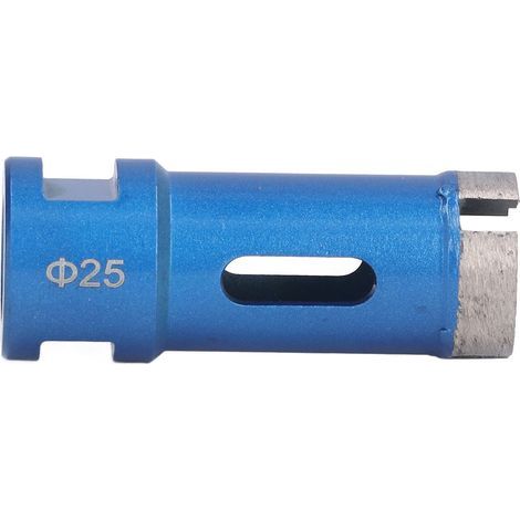 Foret diamant M14, filetage femelle, ouvre-trou fritté, outil de perçage manuel pour marbre granit 25mm (1/5)