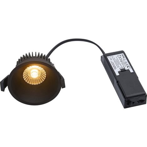 Spot encastré ALBRIC Aluminium Noir, H.4.9 - IP44 - LED Module /Nordlux Intérieur (1/5)