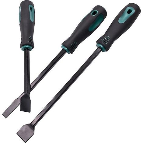 3 grattoirs à joints de carbone pour réparation moteur, outil de nettoyage des surfaces, lame en acier (1/5)