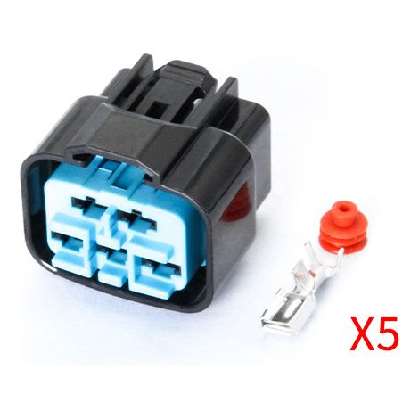 DJ7054Y-4.8-11/21 Wasserdichter Kfz-Kabelbaumstecker der Serie 4.8 für hohe Ströme 6189-0904