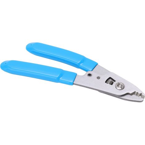 Pince à dénuder et coupe-câble en acier allié, outil de découpe pour fibre optique, pince à dénuder multifonction (1/5)