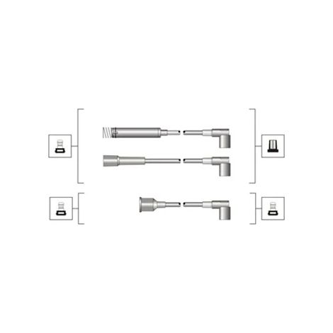 Kit de câbles d'allumage Magneti Marelli 941319170009 OPEL