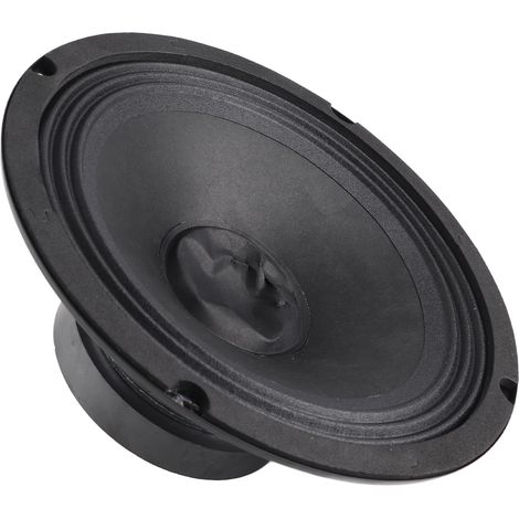 Haut-parleur woofer/tweeter 8 pouces 50 W en alliage d'aluminium robuste à large bande pour montage audio DIY (1/4)