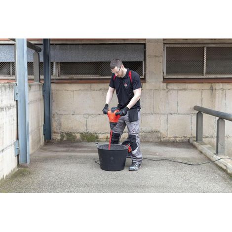 Rubi – Malaxeur électrique 1800W – Couple 28Nm pour matériaux denses – Valise de transport incluse – Pour chantiers professionnels
