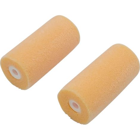 Manchon mousse floquée mini longueur 65 mm, 2 pièces (1/2)