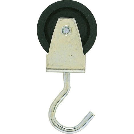 Puleggia con supporto a gancio bullonato 30 25 6