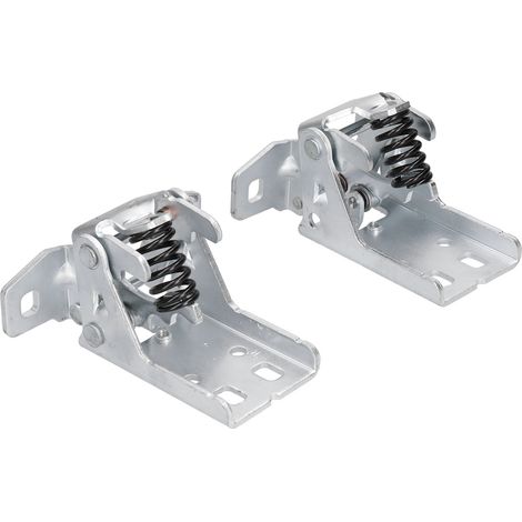 Paire de charnières supérieures avant gauche/droite 55075956AC compatible Dodge RAM 1500 1998‑2001 (1/5)