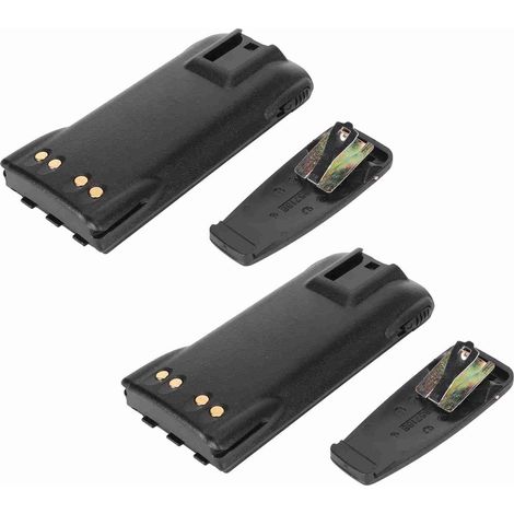 Batterie lithium-ion 3250 mAh 7,4 V pour radios bidirectionnelles Motorola GP320, GP328, GP338, GP340, GP360, HT750, HT1250 et PRO5150 (1/5)