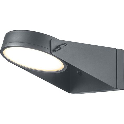 Elstead Zola Lampada da parete per esterni Down, Grigia IP44 (1/5)