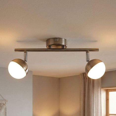 Faretti da soffitto a LED, faretti mobili, lampade da soffitto, illuminazione interna, LED, 4 watt, 260 lumen, bianco caldo, L 31,5 cm (1/5)