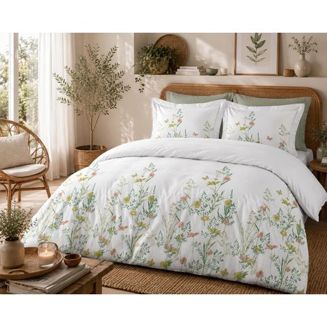 Parure de Couette Vert 240x260 cm (1/5)