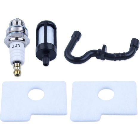 Kit de réglage tuyau de filtre à air avec bougie d'allumage pour Stihl 017 018 MS170 MS180 Tronçonneuse Pièces de rechange (1/5)