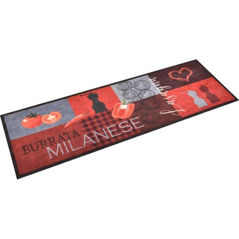 Maison Exclusive - Küchenteppich Waschbar Tomaten 45x150 cm (1/5)