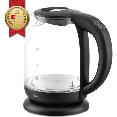 ELDOM C510C Lumi bollitore elettrico 1,7 L 2200 W Nero (1/5)