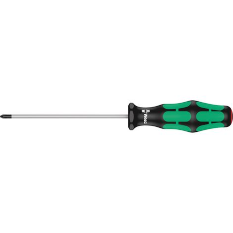 WERA Kreuzschlitz-Schraubendreher 350 PH PH 0 x 100 mm, runde Klinge, Lasertip (1/5)